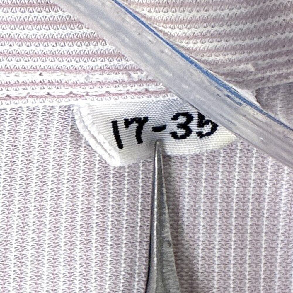 VTG 60s Bronco Westerns Shirt Mens 17 (XL) Pink Nylon Pearl Snap Cowboy Japan - Picture 9 of 10